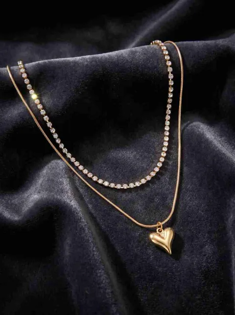 Heart Duo Necklace
