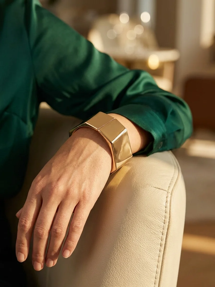 GeoLux Cuff Bracelet